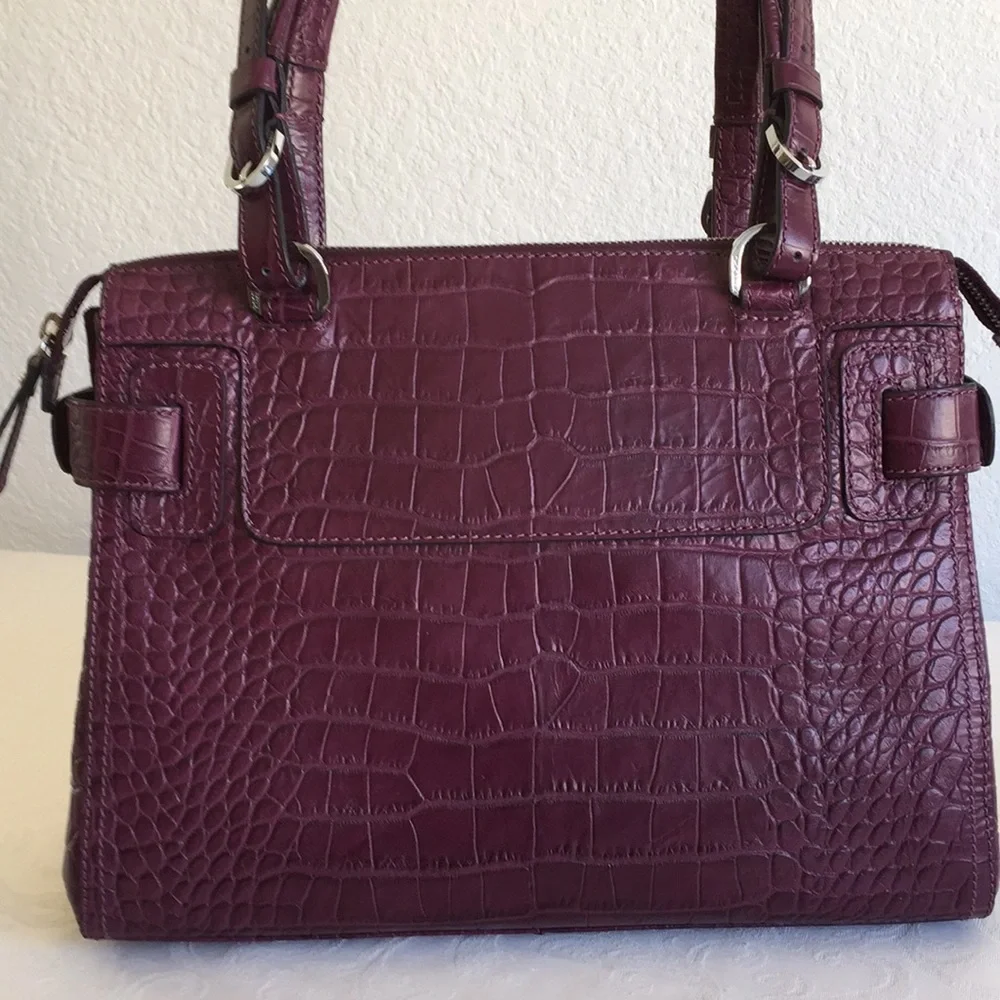 Kesslord croc embossed leather tote